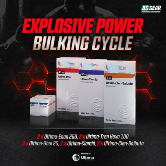 Explosive Power Bulking Cycle Ultima Pharmaceuticals
