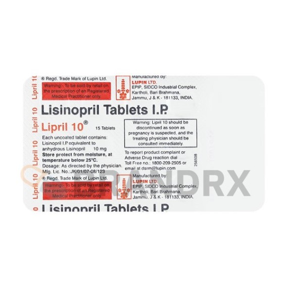 Lipril 10 mg Lupin