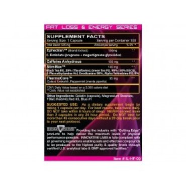 Hellfire Innovative Labs 100 caps Innovative Laboratories