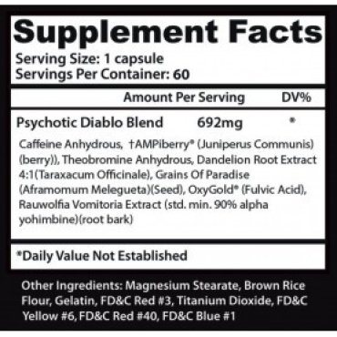 Insane Labz Psychotic Diablo INSANE LABZ